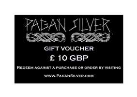 Pagan Silver £10 Gift Voucher