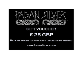 Pagan Silver £25 Gift Voucher